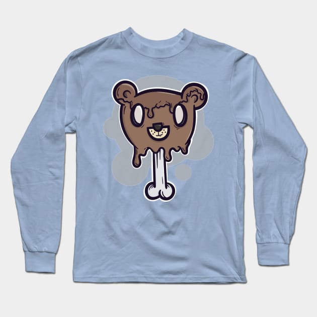 Bear Long Sleeve T-Shirt by teahabe
